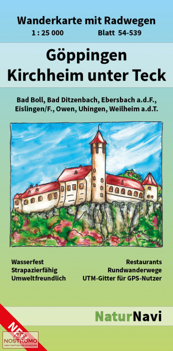 GÖPPINGEN - KIRCHHEIM UNTER TECK | NaturNavi hiking map