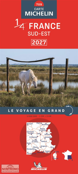 709 FRANCE SUD-EST | carte routière Michelin