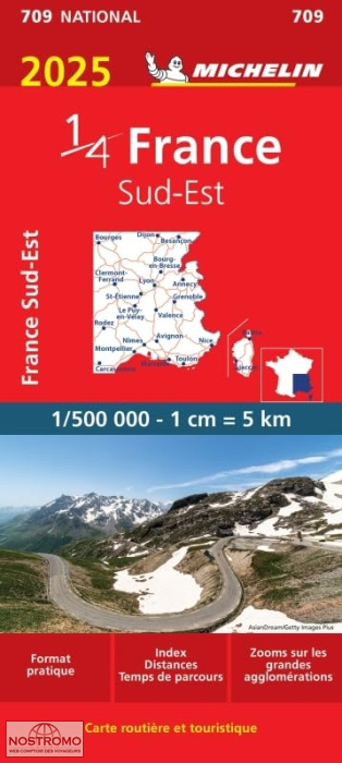 709 FRANCE SUD-EST | carte routière Michelin