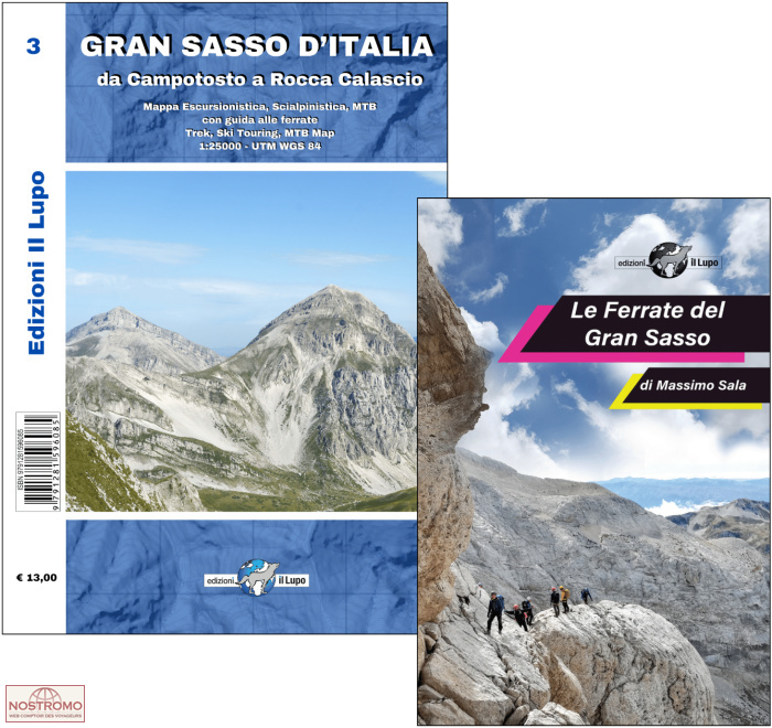 03 GRAN SASSO D'ITALIA | Il Lupo hiking map