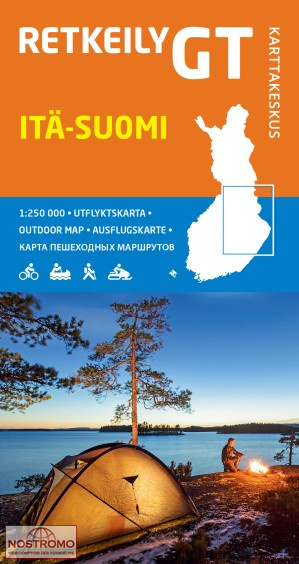 EASTERN FINLAND | Karttakeskus cycling map
