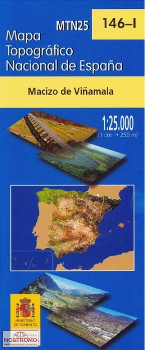 146-1 MACIZO DE VIÑAMALA | carte topographique CNIG
