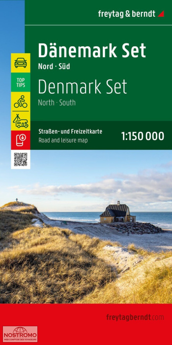 DENMARK NORTH & SOUTH | Freytag & Berndt road  maps