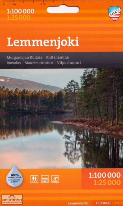LEMMENJOKI | Calazo hiking map