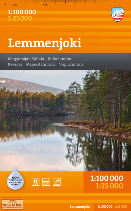 LEMMENJOKI | Calazo hiking map