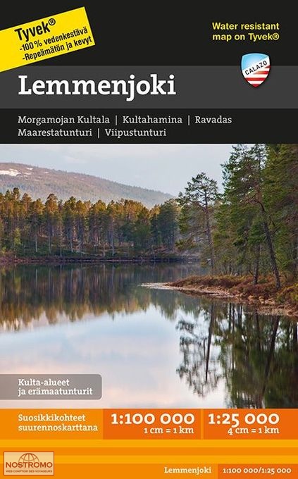 LEMMENJOKI | Calazo hiking map