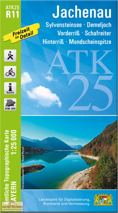ATK25 - R11 JACHENAU | LDBV hiking map
