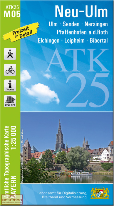 ATK25 - M05 NEU-ULM | LDBV hiking map
