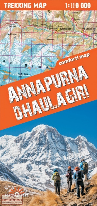 ANNAPURNA & DHAULAGIRI | Terraquest trekking map