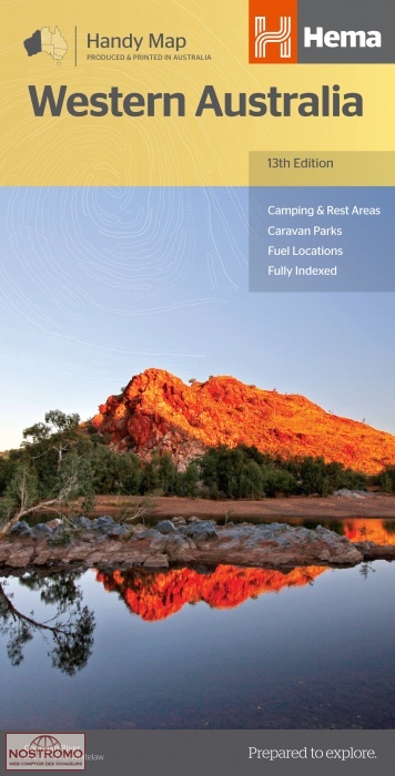 WESTERN AUSTRALIA | carte routière Hema