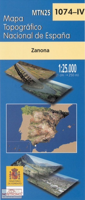 1074-4 ZANONA | carte topographique CNIG