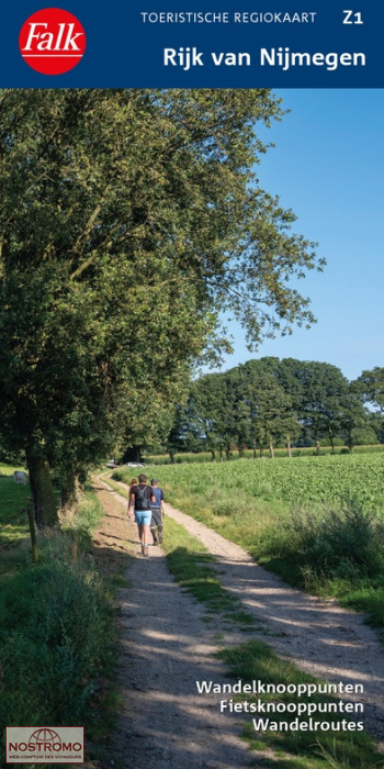 Z1 RIJK VAN NIJMEGEN | Falk hiking map