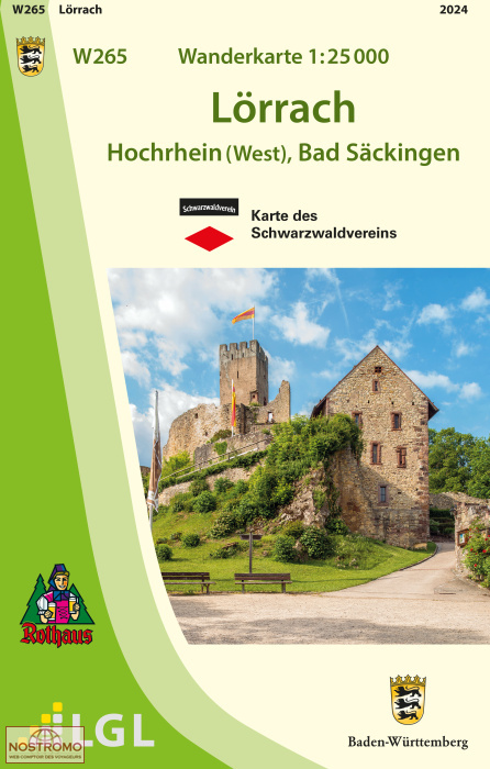 W265 LÖRRACH | LGL hiking map