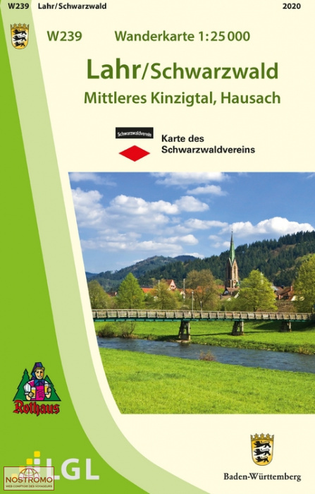 W239 LAHR/SCHWARZWALD | LGL hiking map