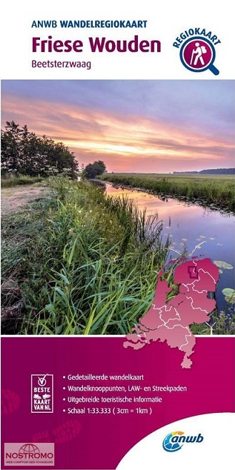 FRIESE WOUDEN | ANWB hiking map