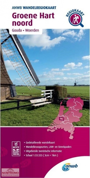 GROENE HART NOORD | ANWB hiking map