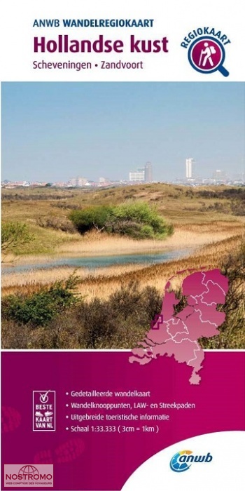 HOLLANDSE KUST | ANWB hiking map