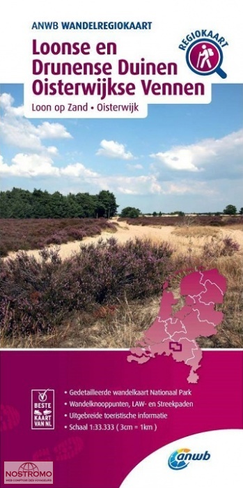 LOONSE EN DRUNENSE DUINEN | ANWB hiking map