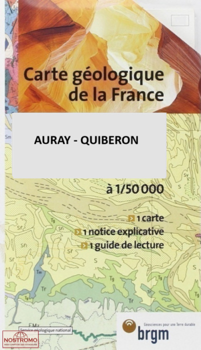 0416 AURAY - QUIBERON | BRGM geological map