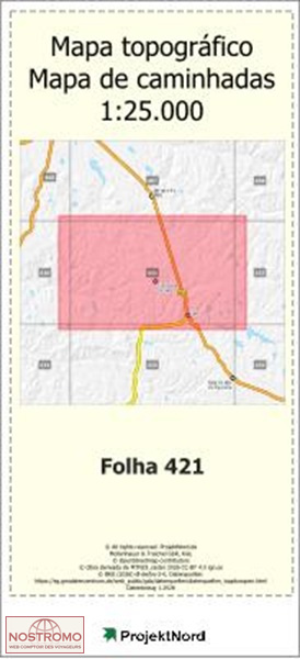421 LAVRE (MONTEMOR-O-NOVO) | Projektnord topographic map