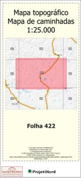 422 CIBORRO (MONTEMOR-O-NOVO) | carte topographique Projektnord