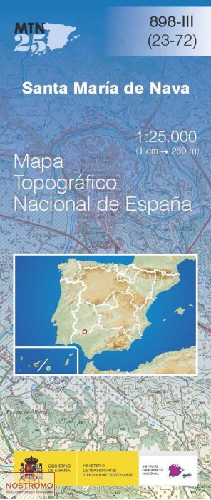 898-3 SANTA MARÍA DE NAVA | CNIG topographical map