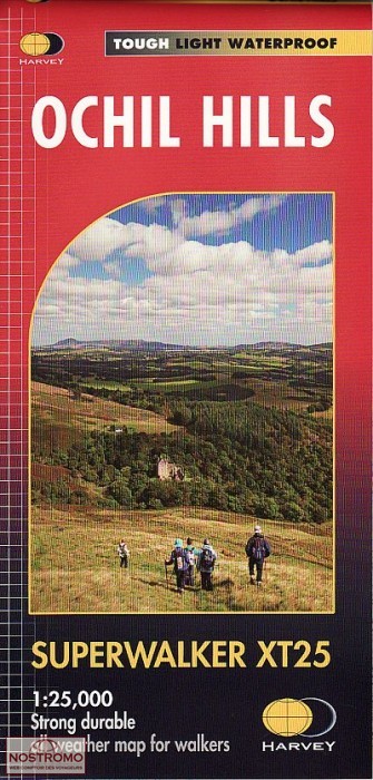 OCHIL HILLS | Harvey hiking map