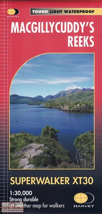 MACGILLYCUDDY'S REEKS | Harvey hiking map