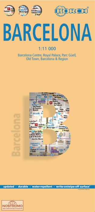 BARCELONE | Borch city map