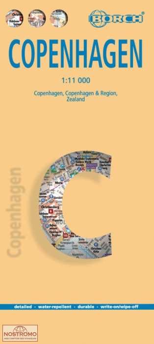 COPENHAGEN | Borch city map