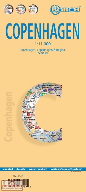COPENHAGEN | Borch city map