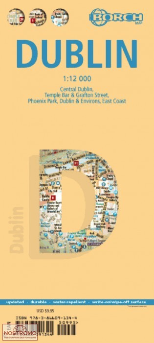 DUBLIN | plan de ville Borch