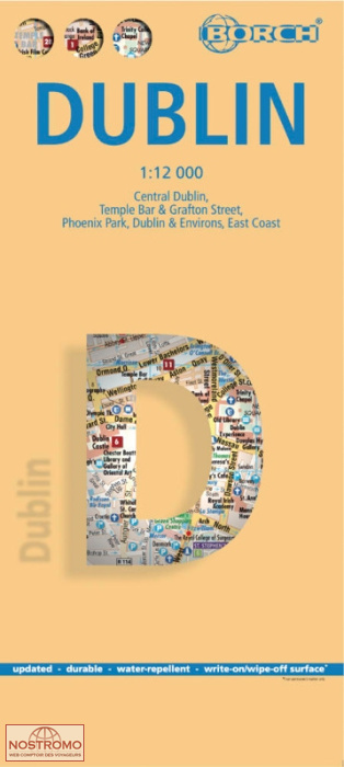 DUBLIN | Borch city map