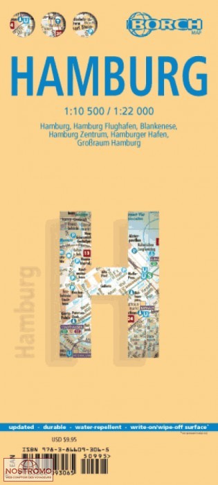 HAMBURG | Borch city map