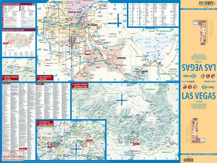 Las Vegas Printable Tourist Map