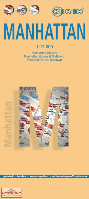 MANHATTAN | Borch city map