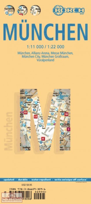 MUNICH | Borch city map