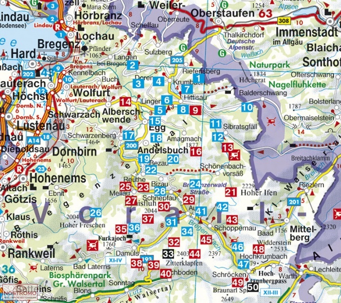 BREGENZERWALD | guide de randonnée Rother | nostromoweb