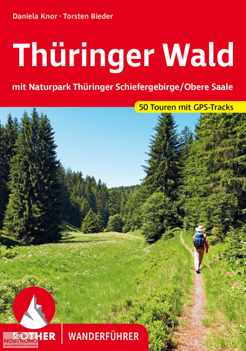 THÜRINGER WALD | guide de randonnée Rother