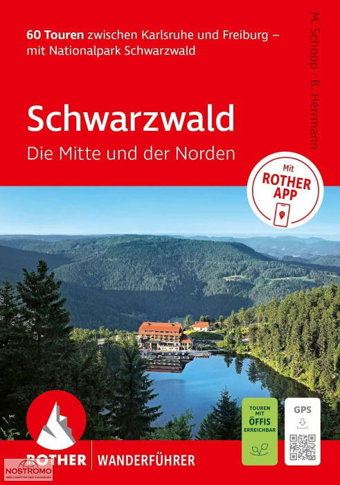 SCHWARZWALD MITTE-NORD | guide de randonnée Rother