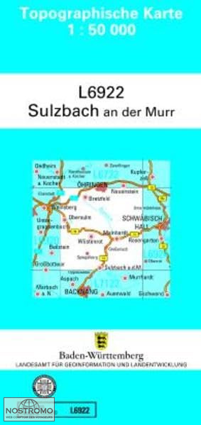 L6922 SULZBACH AM DER MURR | carte topographique LGL