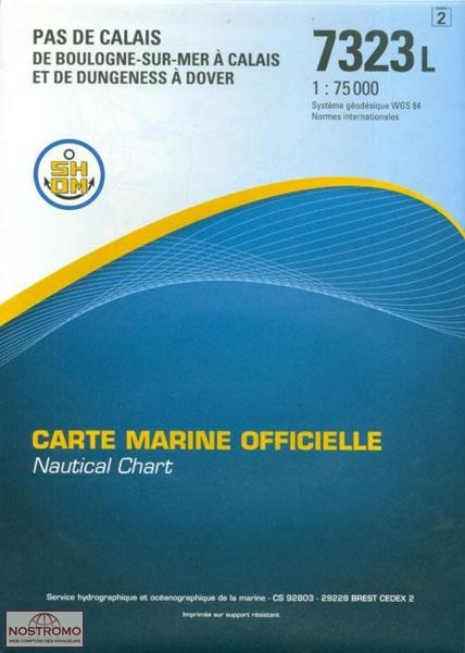 7323L PAS-DE-CALAIS | SHOM nautical chart