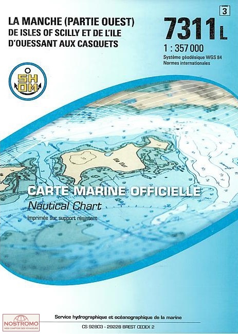 7311L THE ENGLISH CHANNEL (WEST PART)