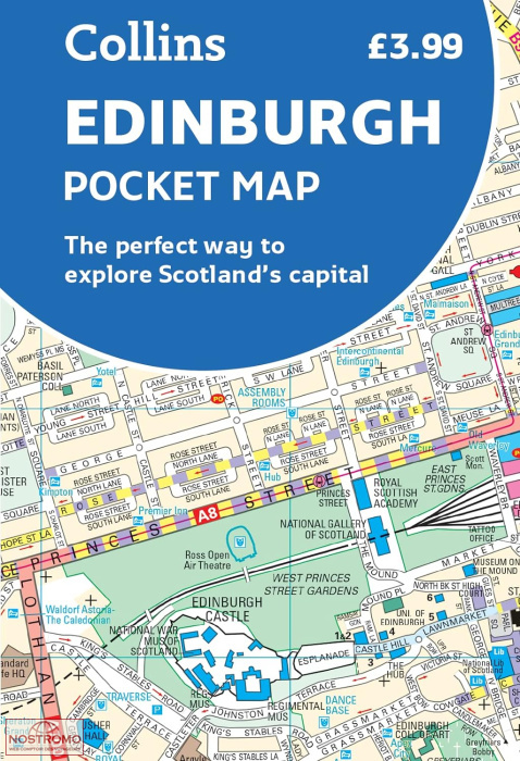 EDINBURGH | Collins street map