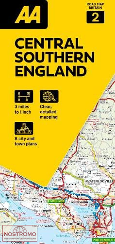 02 CENTRAL SOUTHERN ENGLAND | AA road map