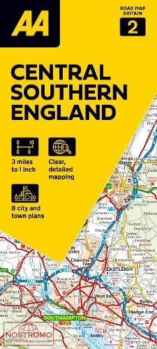 02 CENTRAL SOUTHERN ENGLAND | AA road map