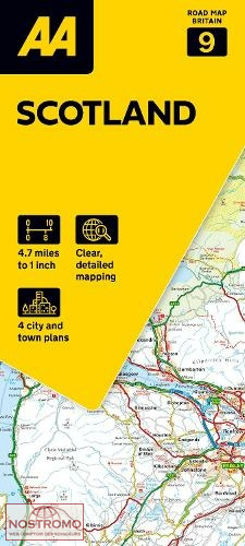09 SCOTLAND | AA road map