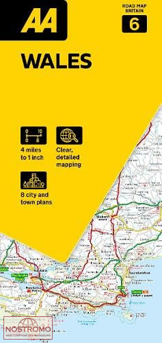 06 WALES | AA road map