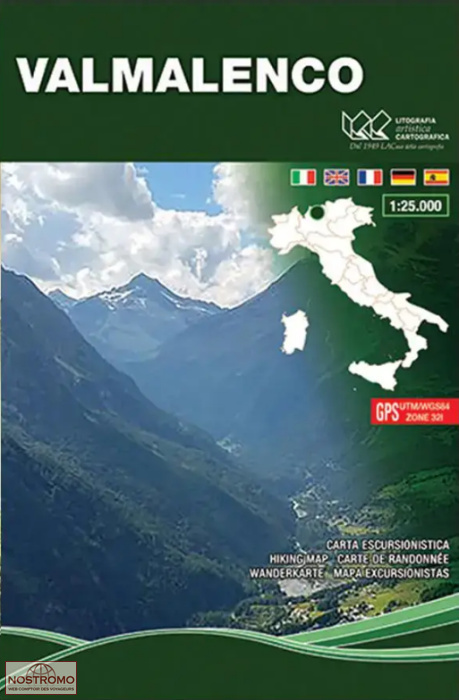 VALMALENCO | carte de randonnée LAC