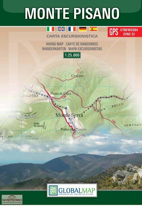 MONTE PISANO | GlobalMap hiking map
